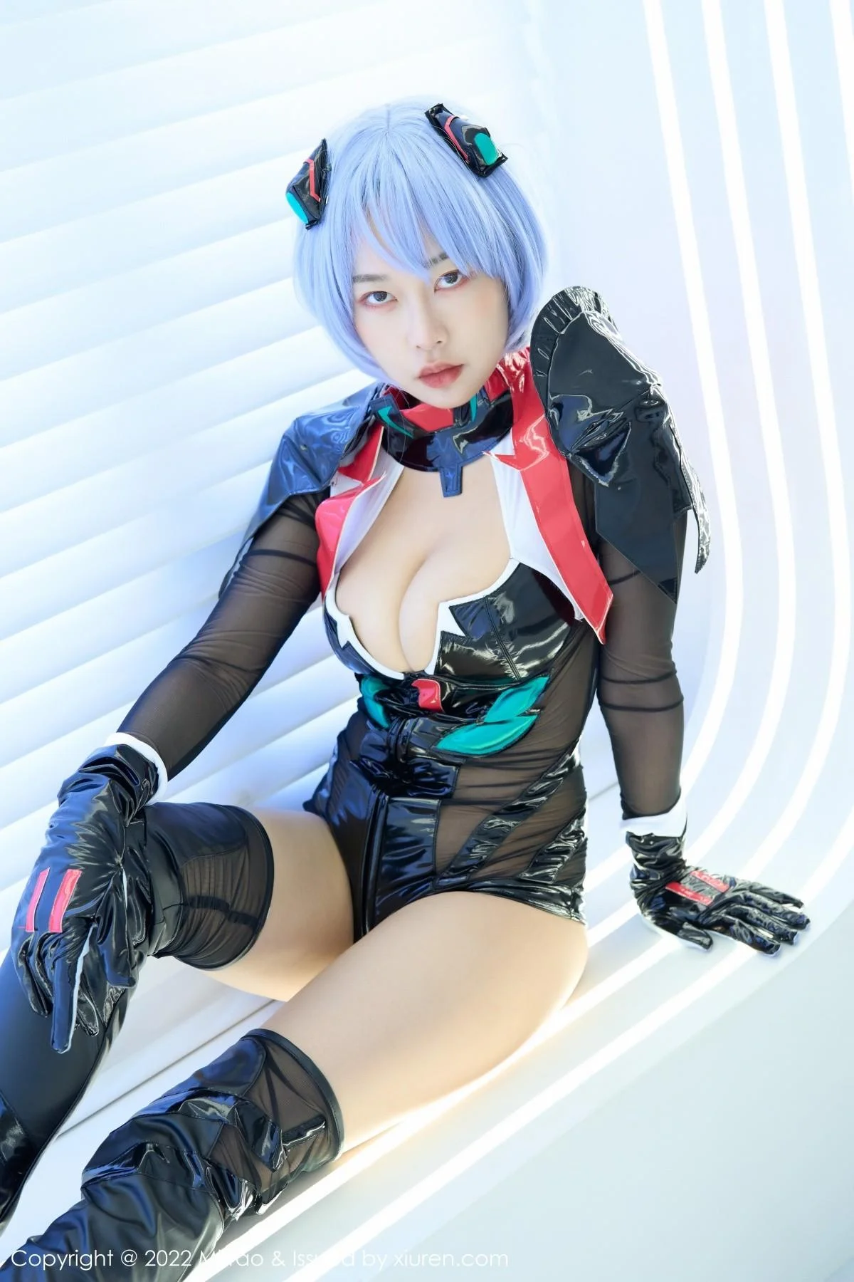 梦乃Mandy私房Cosplay主题低胸连体衣秀豪乳绝美写真 第 54 张