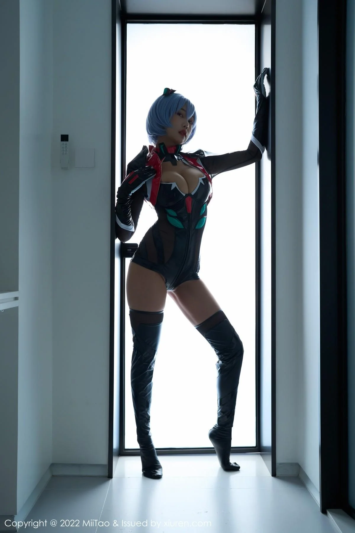 梦乃Mandy私房Cosplay主题低胸连体衣秀豪乳绝美写真 第 91 张