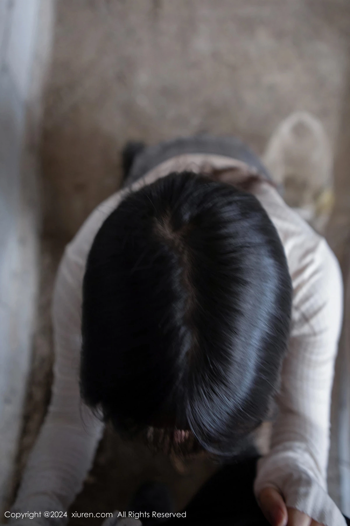 豆瓣酱捆绑主题性感白色上衣配开档黑丝秀丰满身材绝美写真 第 18 张