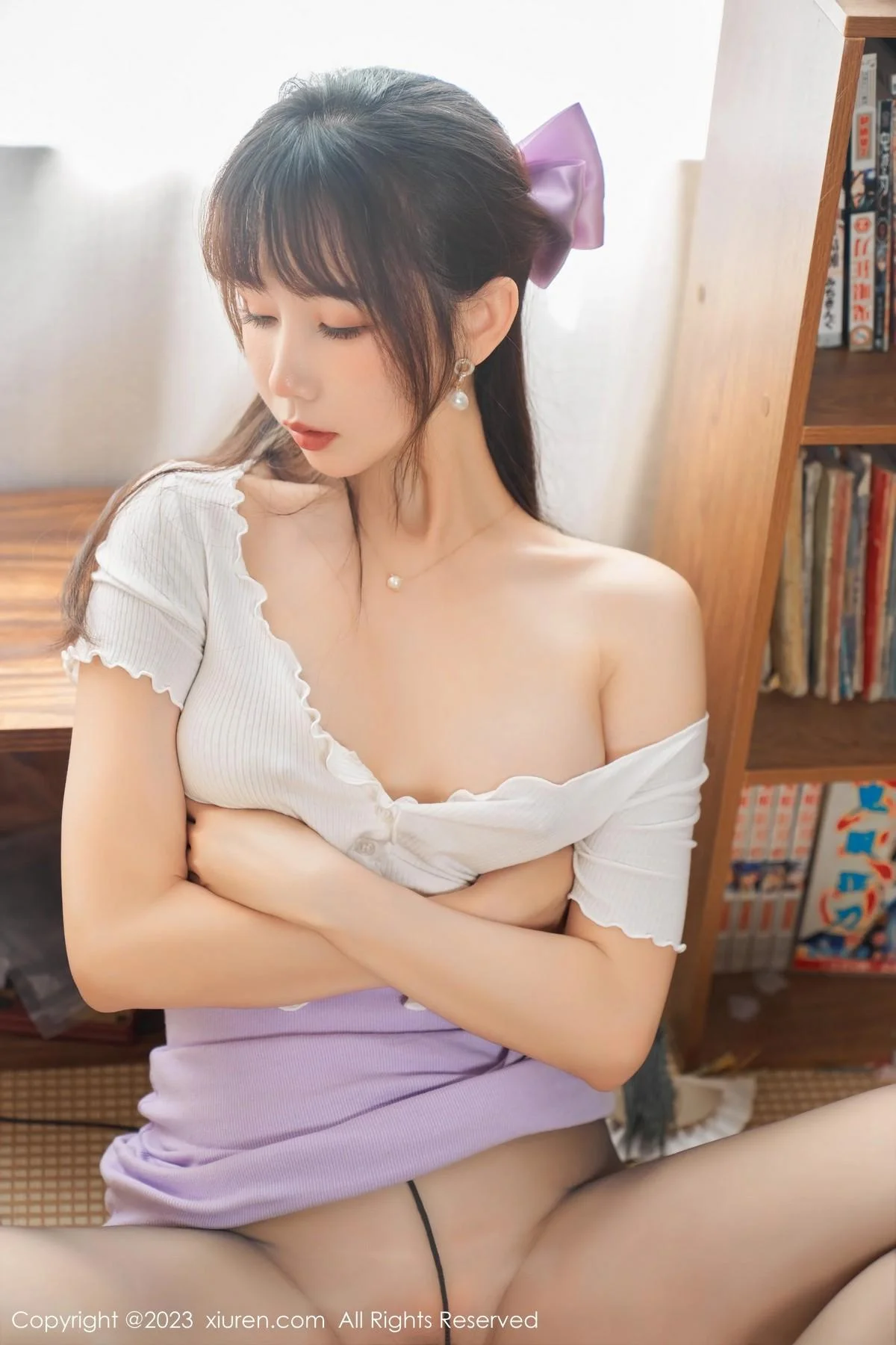 波巧酱玩具调教剧情半脱露超薄无内黑丝秀曼妙身姿绝美写真 第 58 张