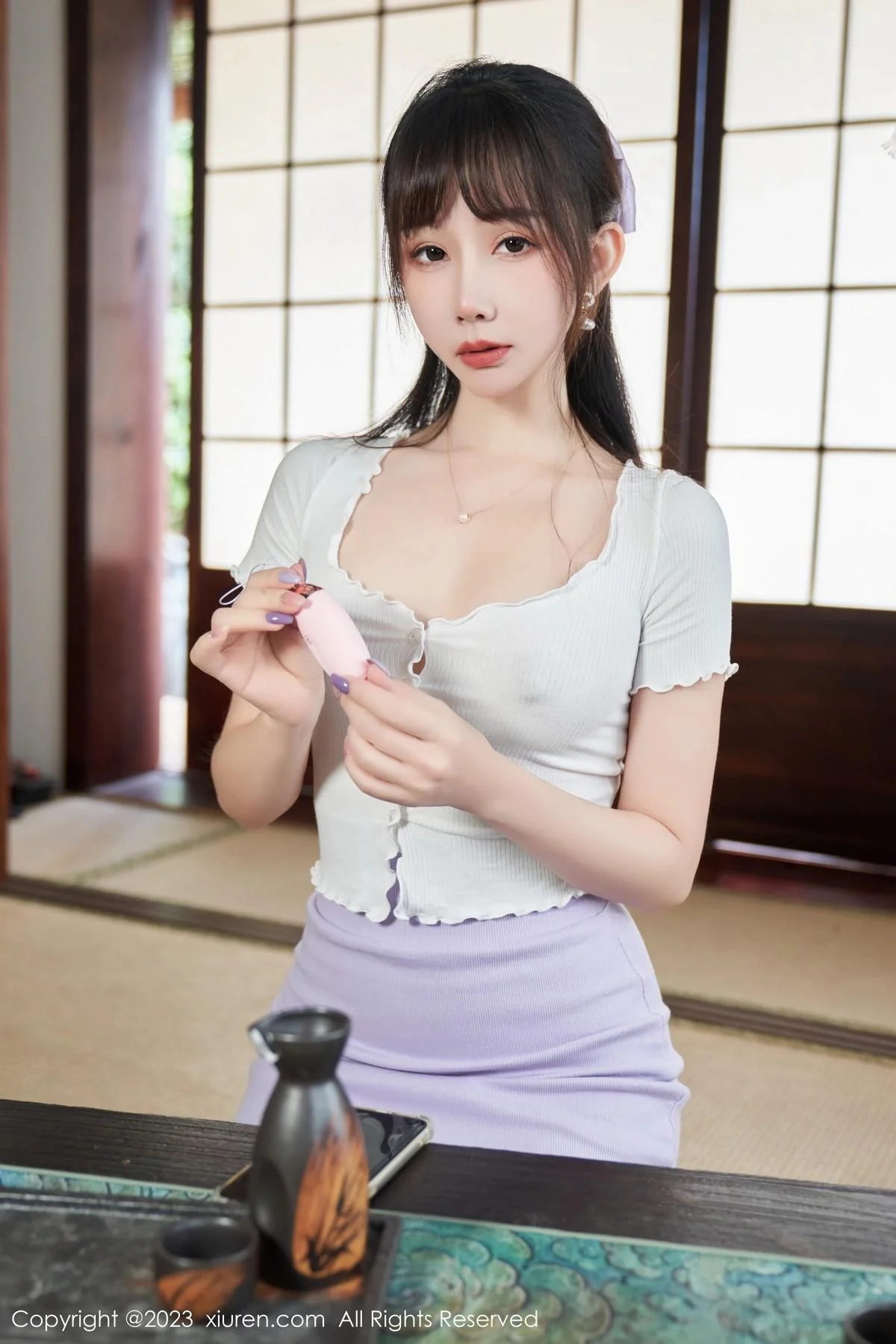 波巧酱玩具调教剧情半脱露超薄无内黑丝秀曼妙身姿绝美写真 第 7 张