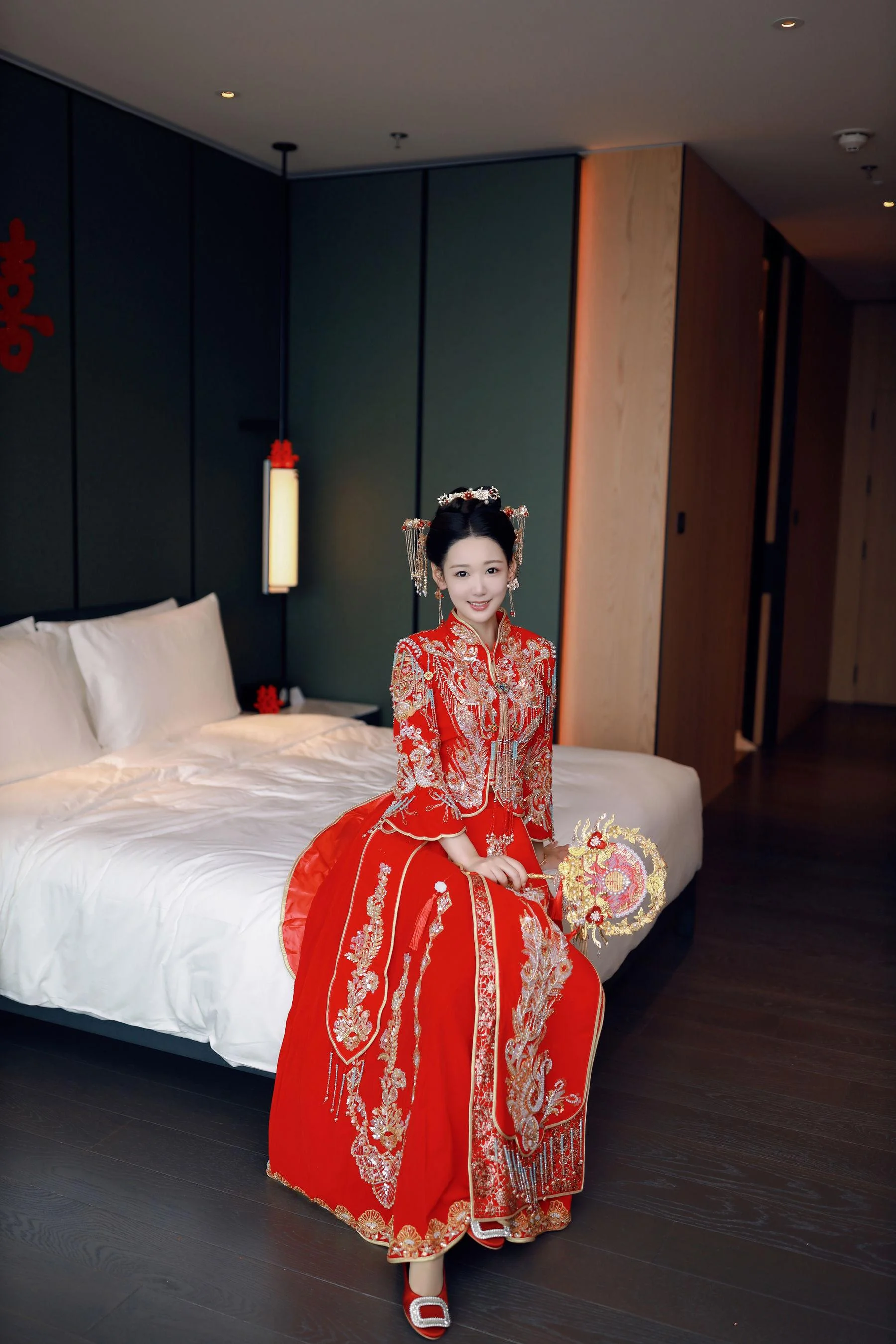 [秀人付费] 唐安琪 诱人私拍福利 新娘写真 第 16 张