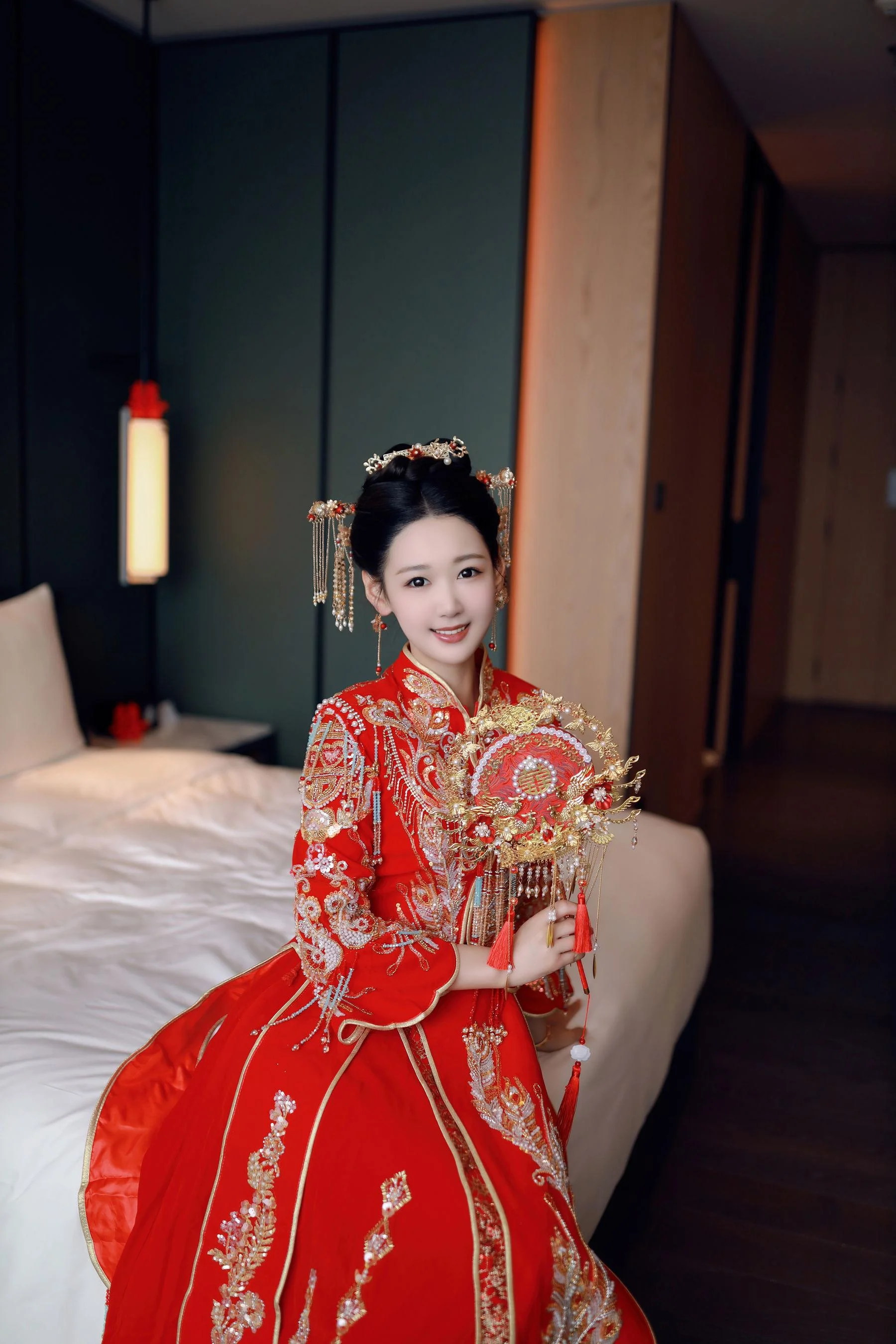 [秀人付费] 唐安琪 诱人私拍福利 新娘写真 第 17 张
