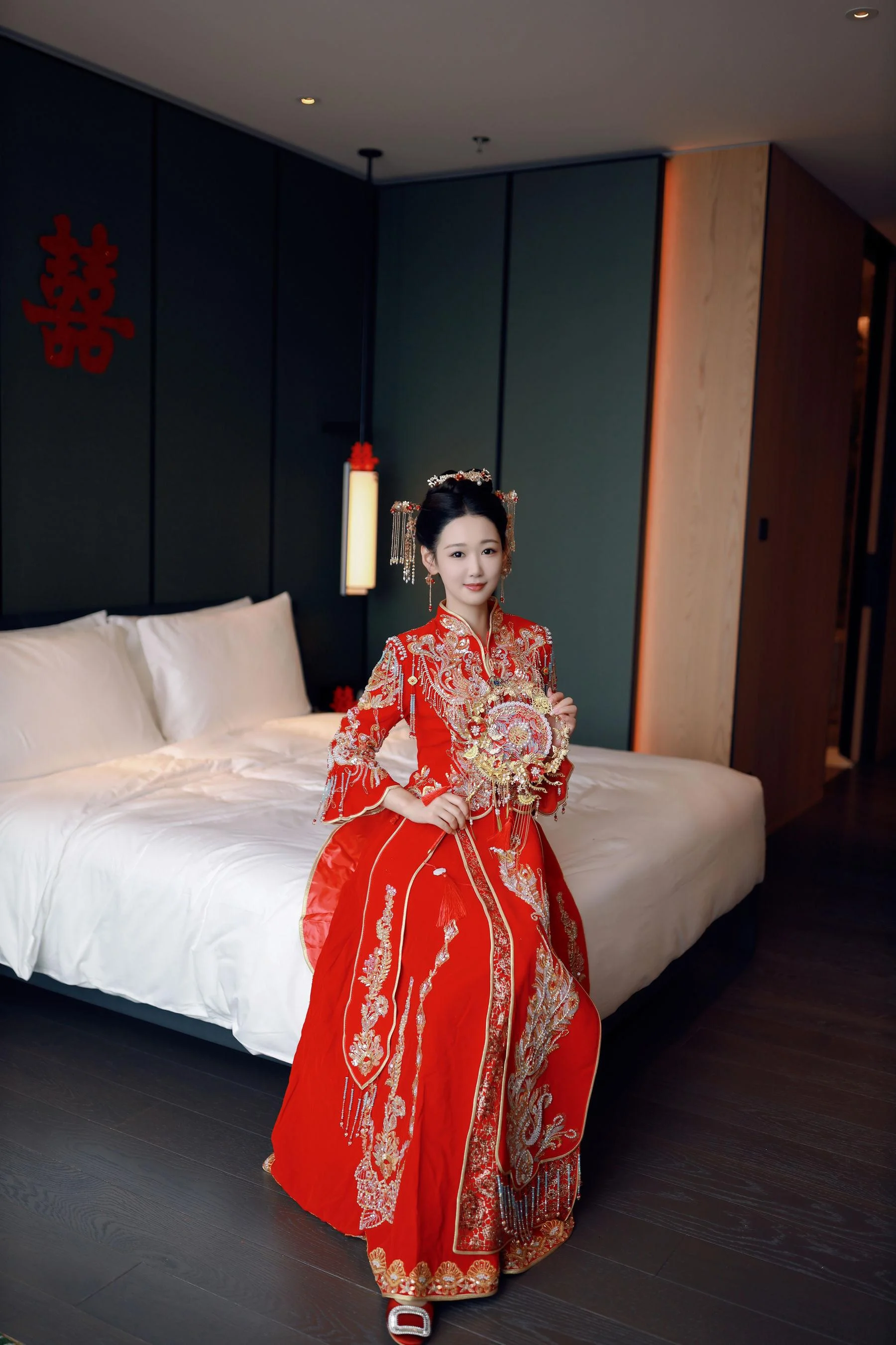 [秀人付费] 唐安琪 诱人私拍福利 新娘写真 第 20 张