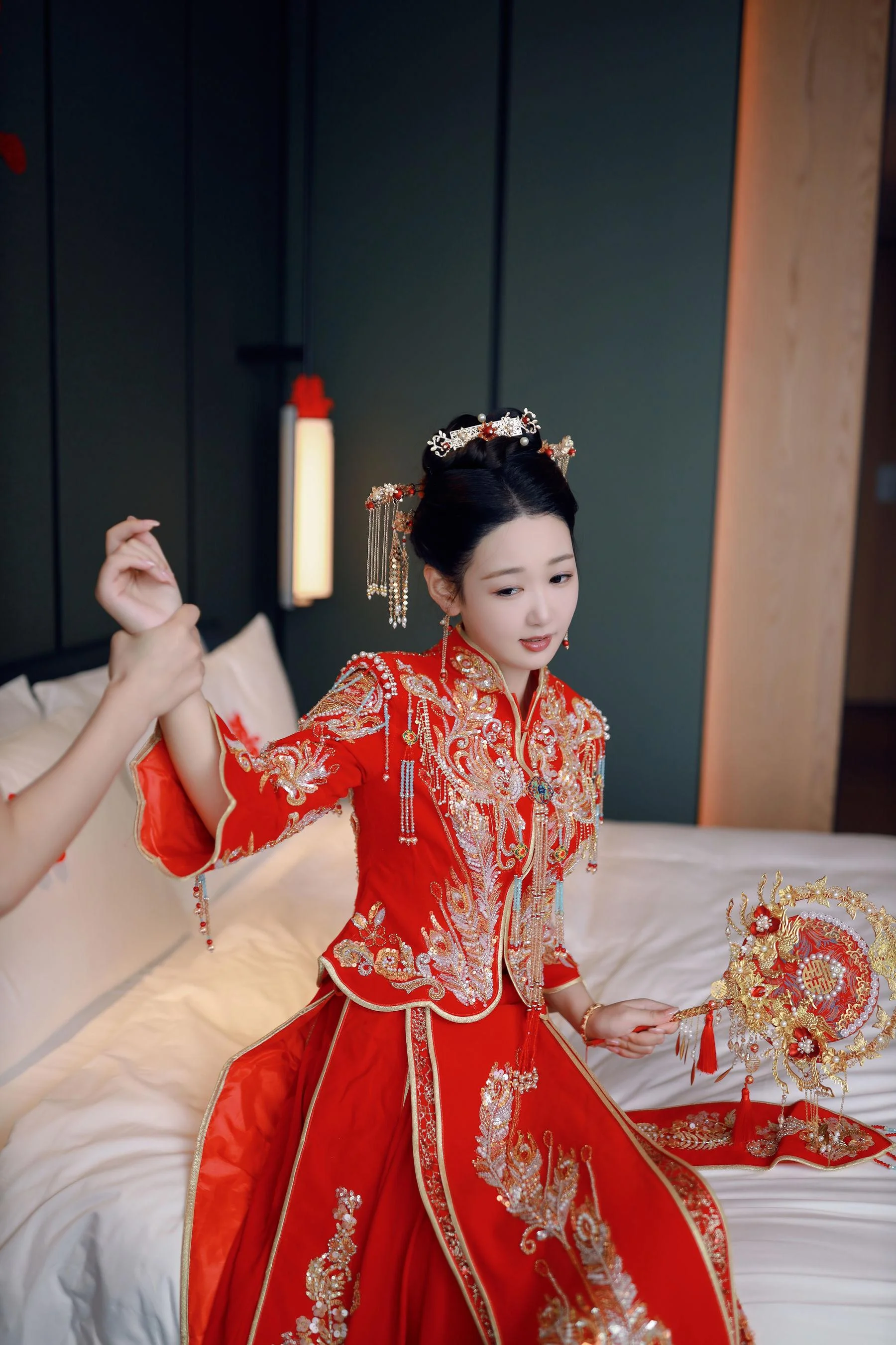 [秀人付费] 唐安琪 诱人私拍福利 新娘写真 第 28 张