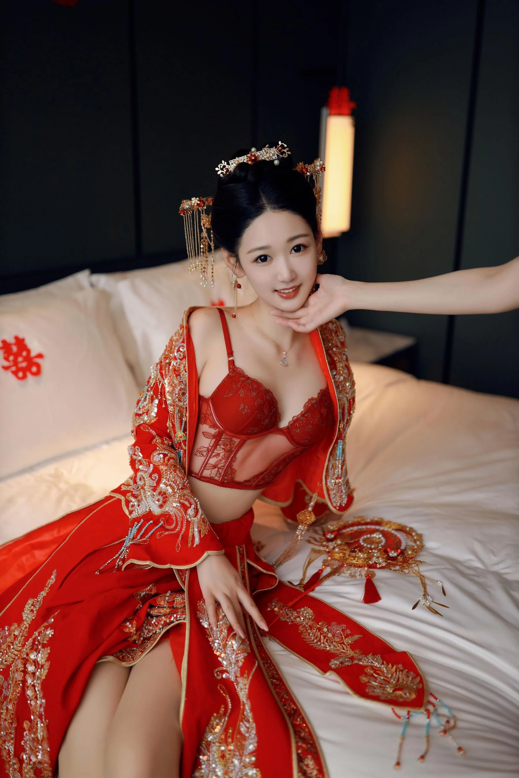 [秀人付费] 唐安琪 诱人私拍福利 新娘写真 第 31 张