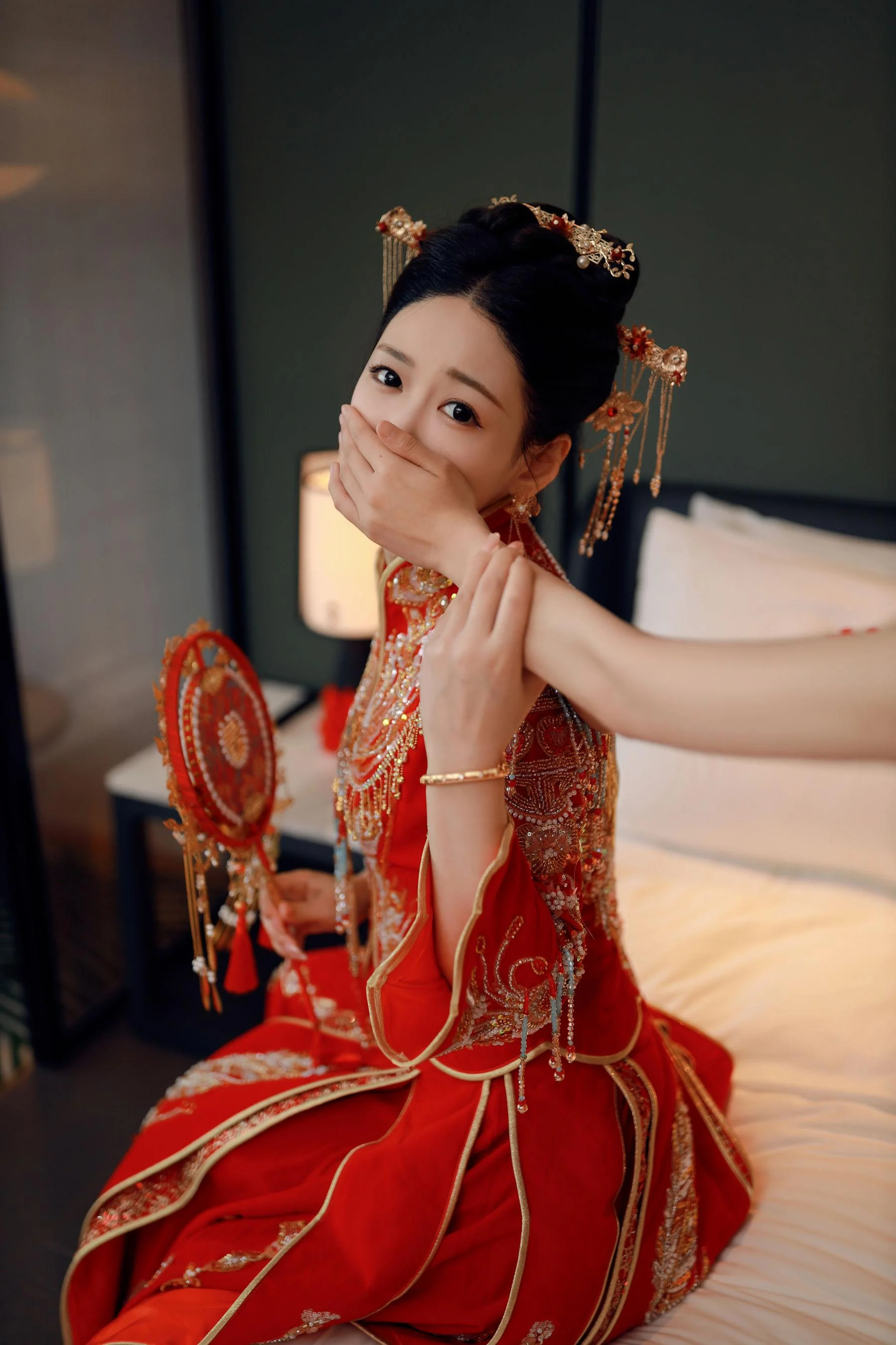 [秀人付费] 唐安琪 诱人私拍福利 新娘写真 第 36 张