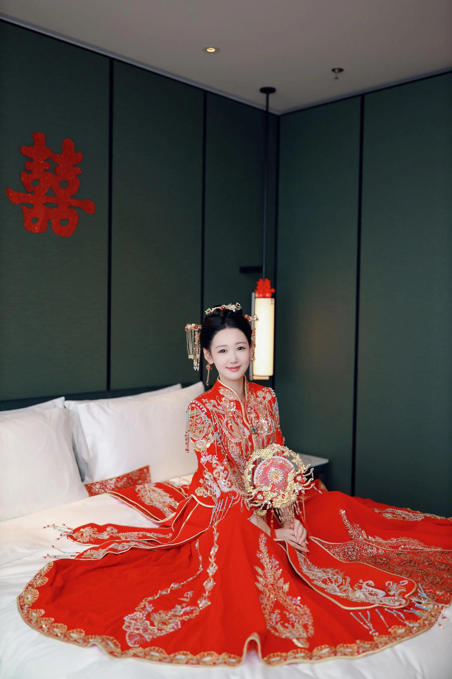 [秀人付费] 唐安琪 诱人私拍福利 新娘写真 第 7 张