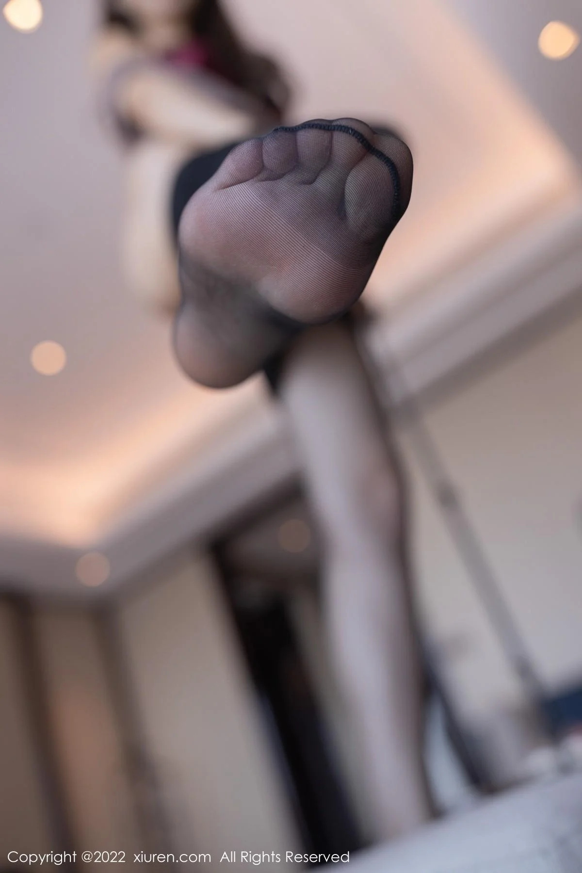 唐安琪秘书角色扮演半脱露性感蕾丝内衣超薄黑丝绝美写真 第 58 张