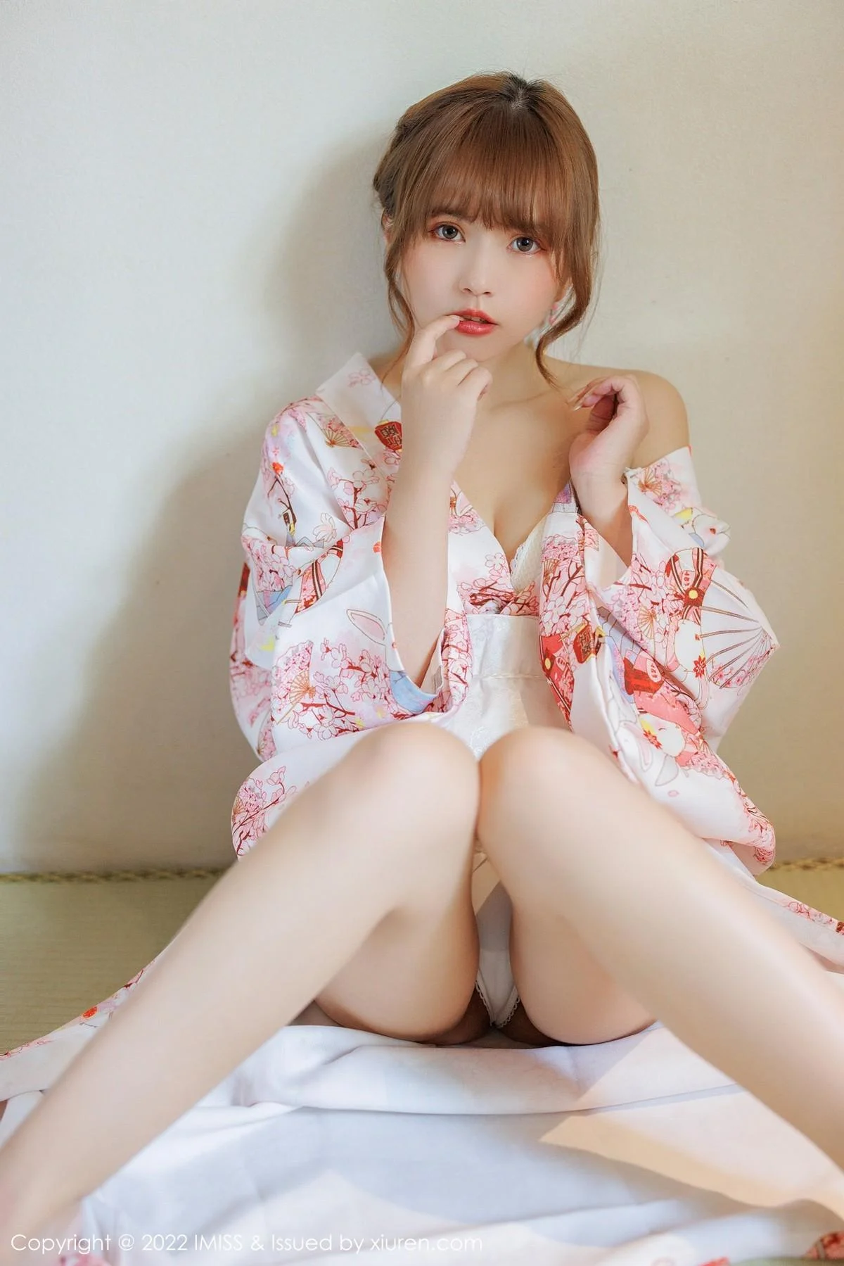 张思允Nice云南心愿旅拍半脱和服露蕾丝内衣完美绝美写真 第 103 张