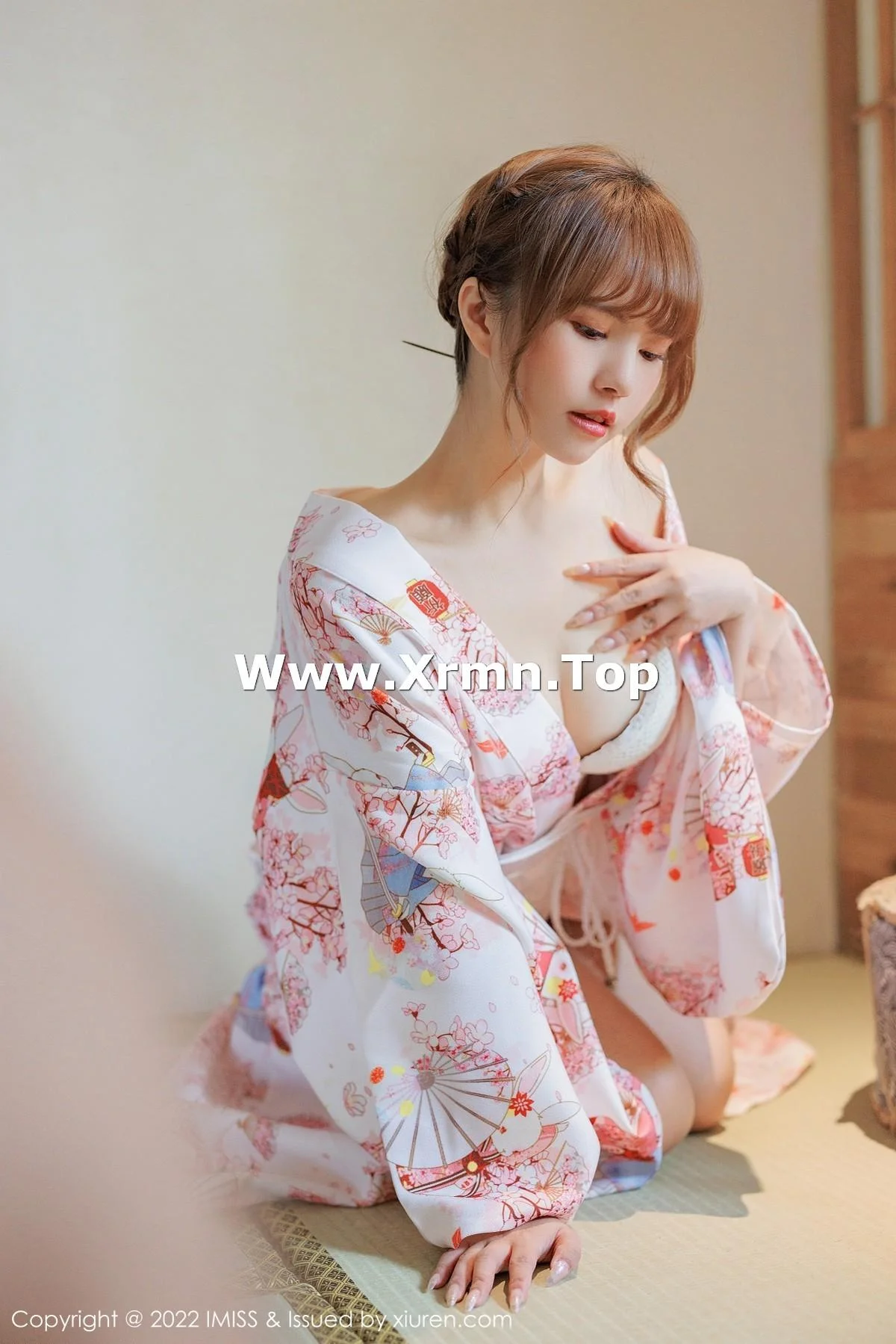 张思允Nice云南心愿旅拍半脱和服露蕾丝内衣完美绝美写真 第 112 张