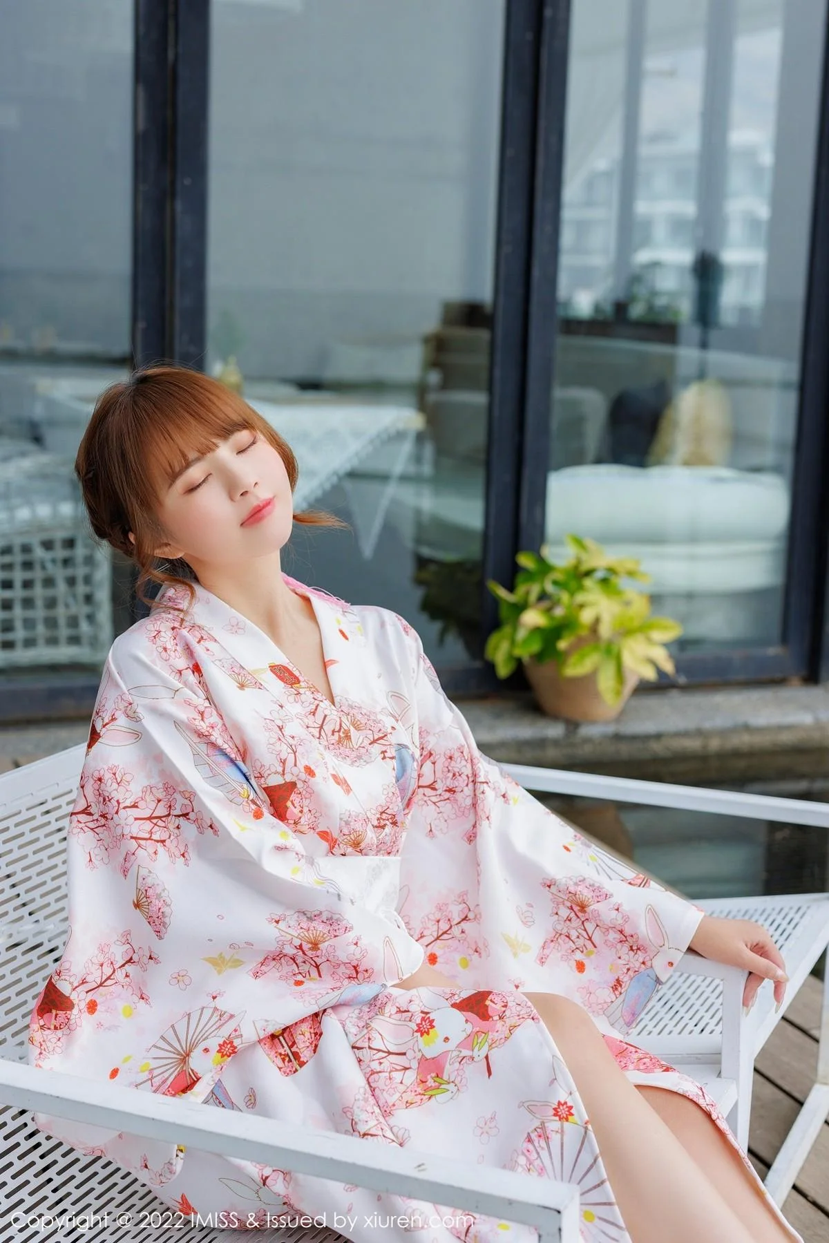 张思允Nice云南心愿旅拍半脱和服露蕾丝内衣完美绝美写真 第 119 张