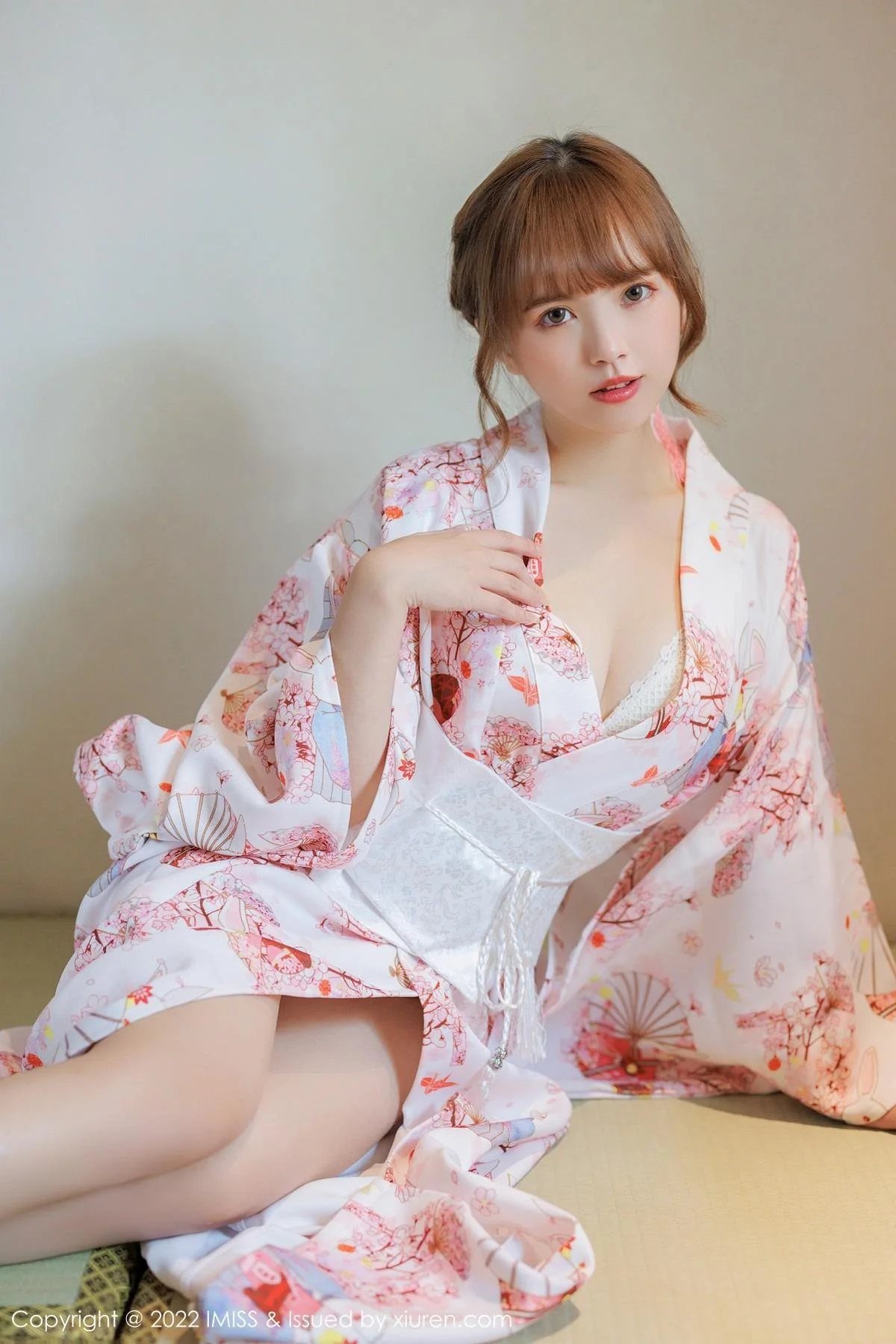 张思允Nice云南心愿旅拍半脱和服露蕾丝内衣完美绝美写真 第 25 张