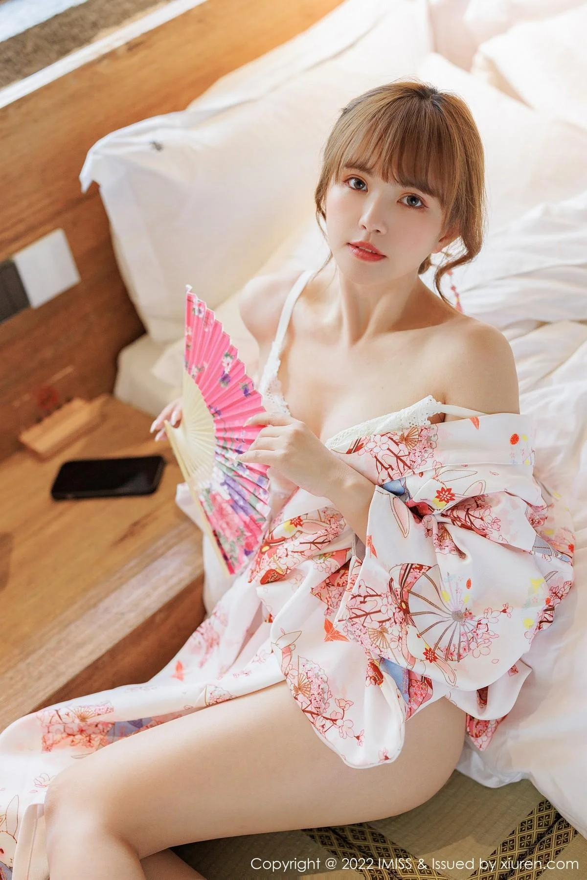张思允Nice云南心愿旅拍半脱和服露蕾丝内衣完美绝美写真 第 49 张