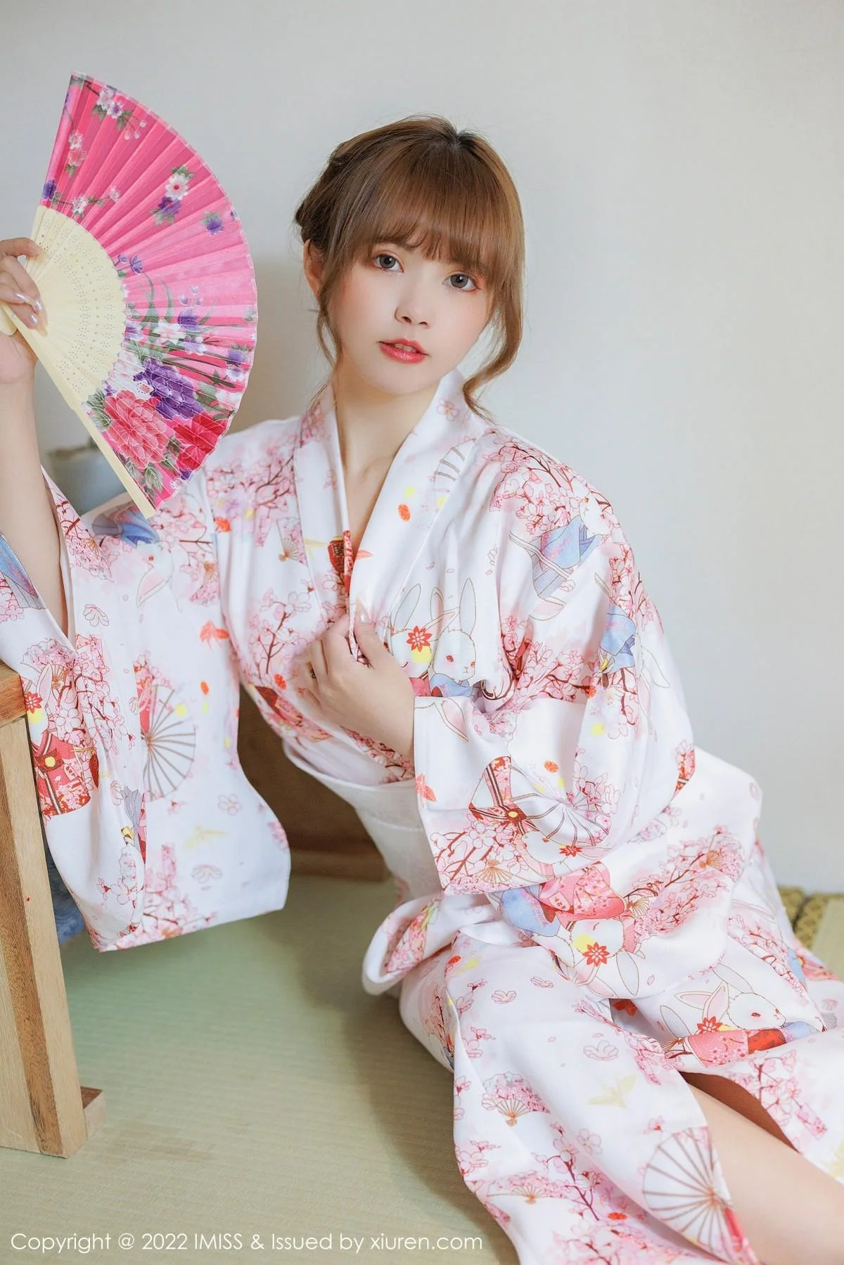 张思允Nice云南心愿旅拍半脱和服露蕾丝内衣完美绝美写真 第 5 张
