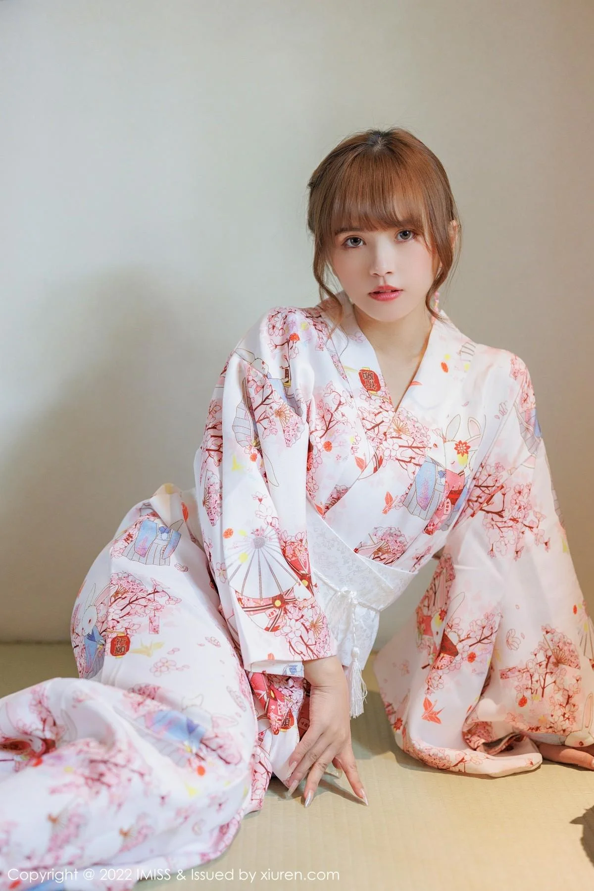 张思允Nice云南心愿旅拍半脱和服露蕾丝内衣完美绝美写真 第 9 张