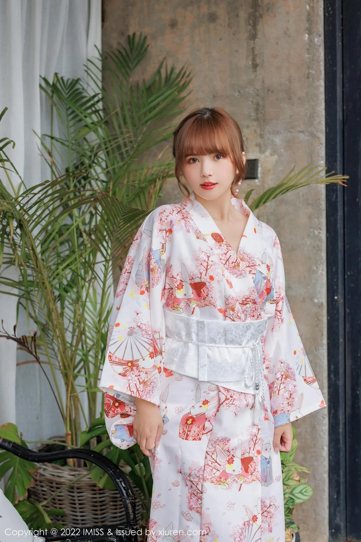 张思允Nice云南心愿旅拍半脱和服露蕾丝内衣完美绝美写真 第 96 张