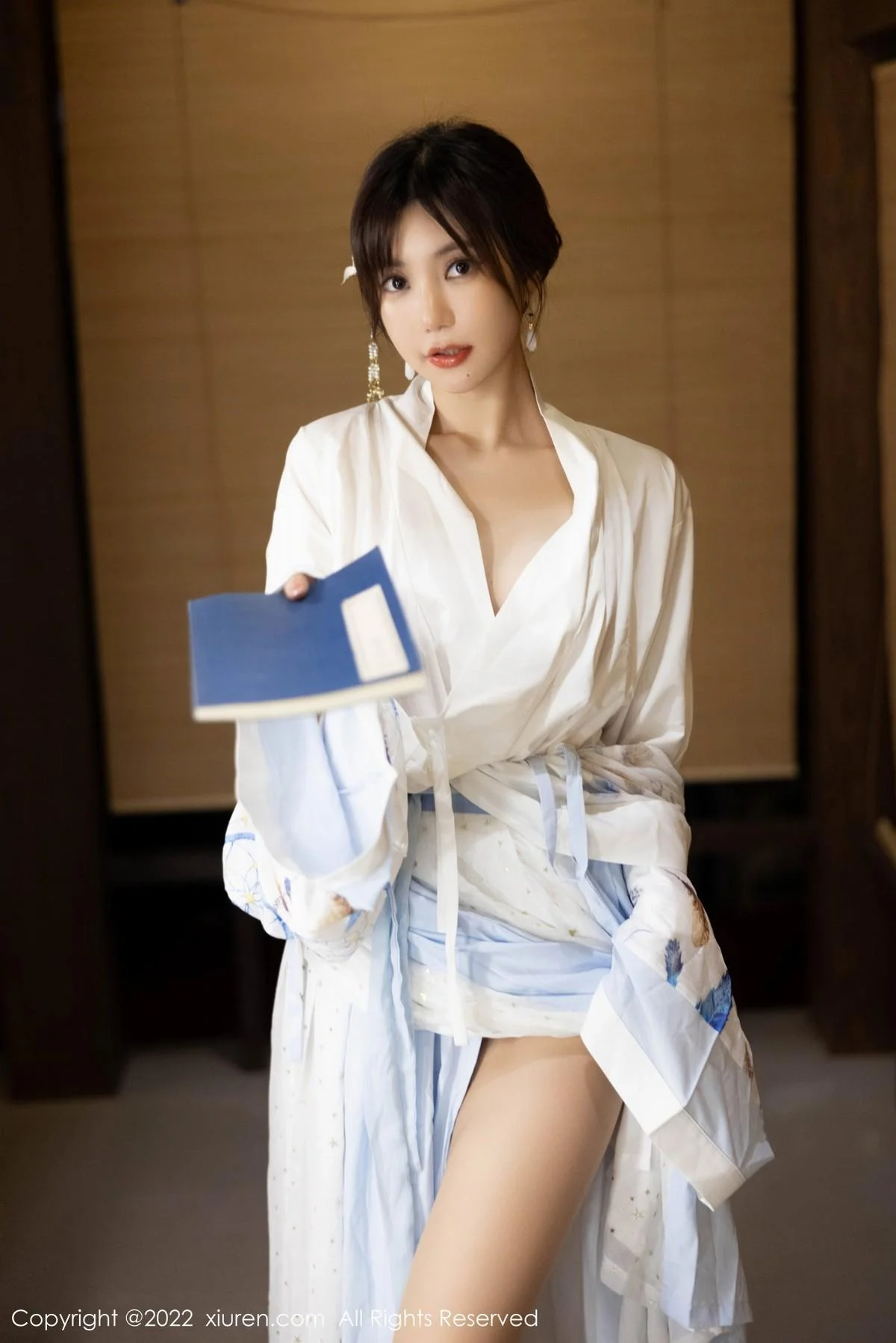 绮里嘉ula私房日式风性感和服配超薄无内肉丝极致绝美写真 第 10 张