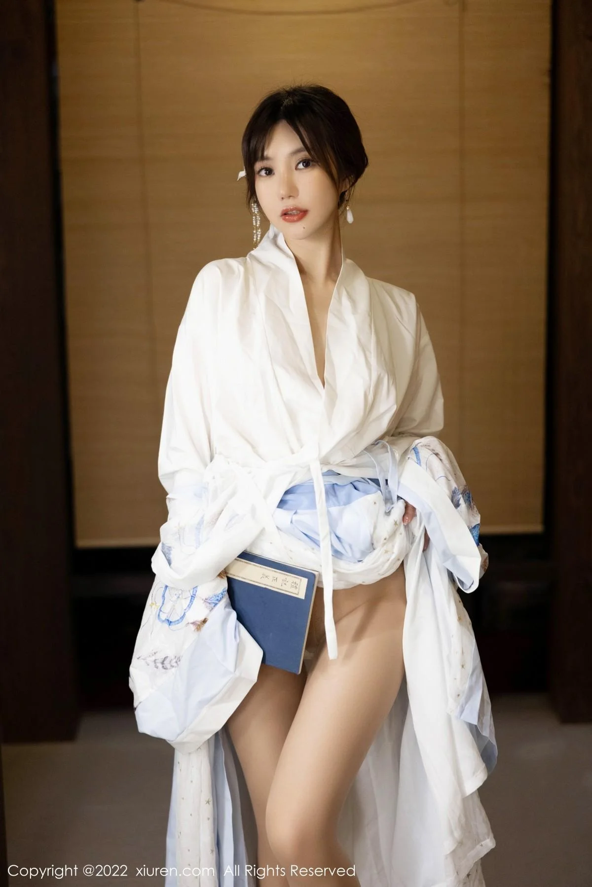 绮里嘉ula私房日式风性感和服配超薄无内肉丝极致绝美写真 第 13 张