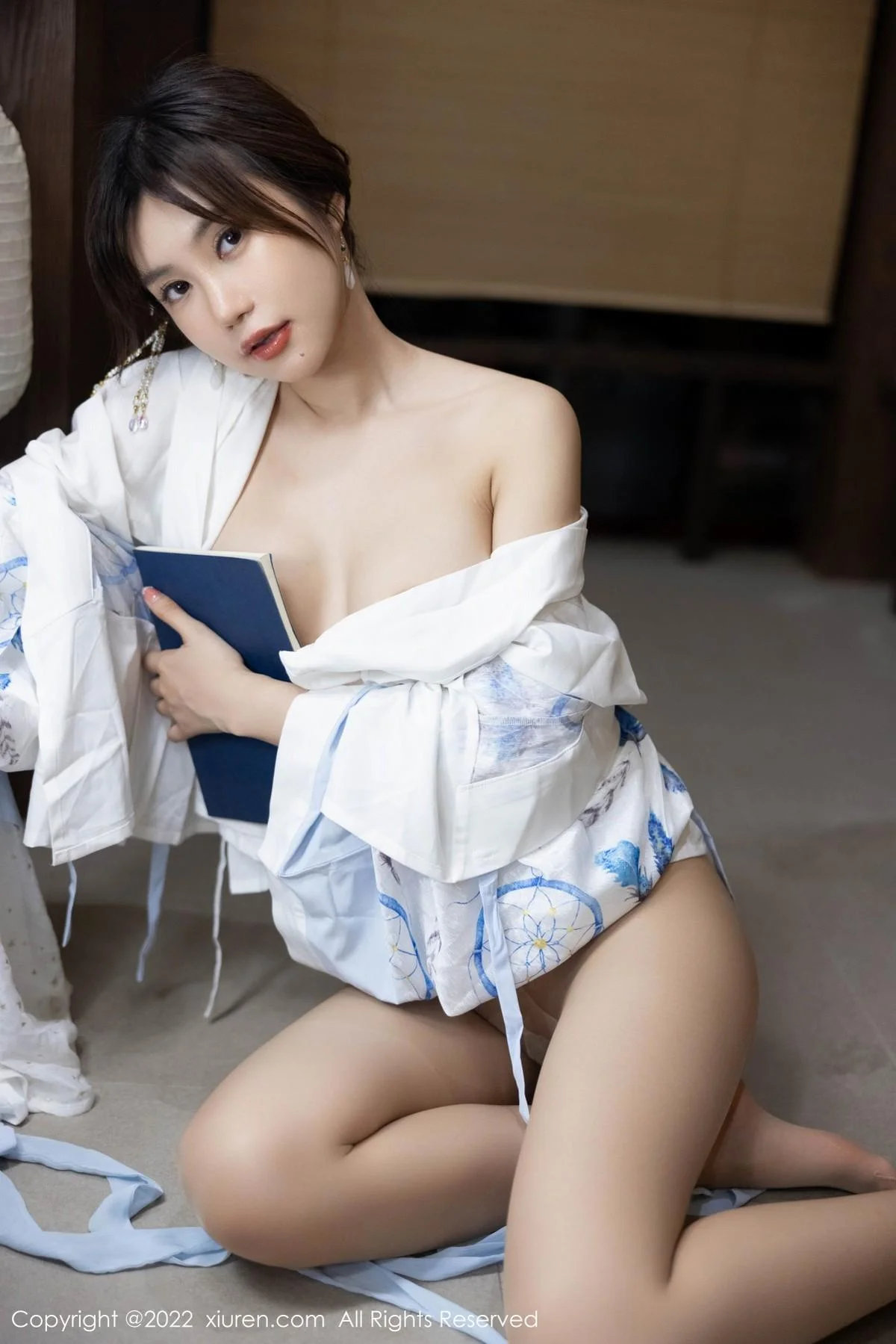 绮里嘉ula私房日式风性感和服配超薄无内肉丝极致绝美写真 第 52 张