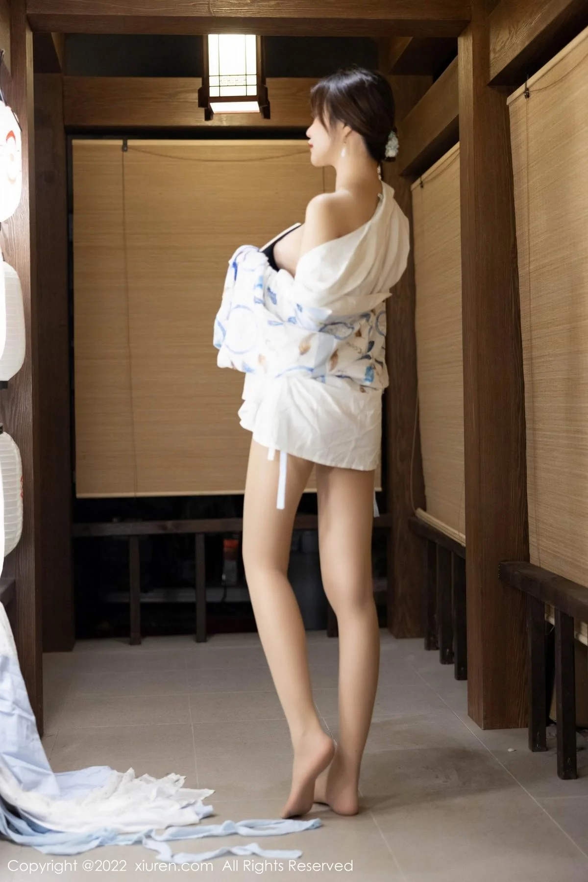 绮里嘉ula私房日式风性感和服配超薄无内肉丝极致绝美写真 第 67 张